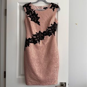 Rose Gold Midi Dress